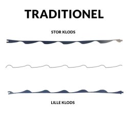 Fugleklodser til Teglstensprofil Traditionel