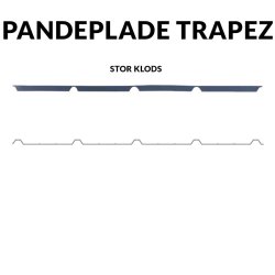 Fugleklodser til Pandeplade MTP 20/220 med trapez