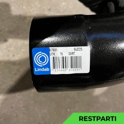 Lindab UTK - Udkaster - Sort - 75 - Restparti