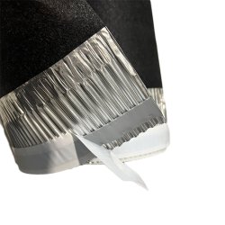 Areco Ventibnd m/ klb - 310 x 5000 mm - Sort