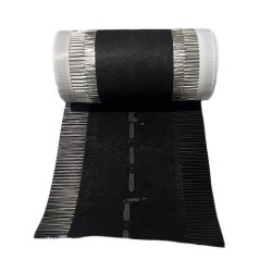 Areco Ventibnd m/ klb - 310 x 5000 mm - Sort