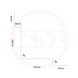 Indvendig Hjrne Hatteprofil