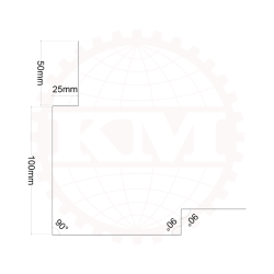 Udvendig Hjrne Hatteprofil