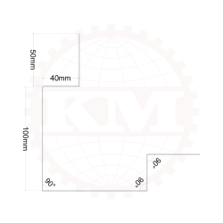 Udvendig Hjrne Hatteprofil