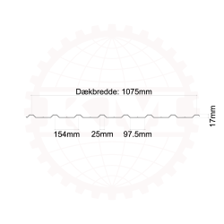 Trapezplade MTP 20/100